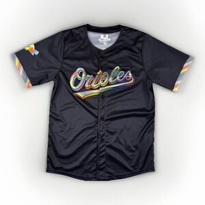 Baltimore Orioles 2025 LGBT+ Pride Night Medium SGA Jersey Collectible